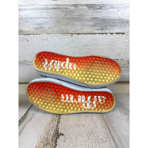 Vans x Cultivate Care Sk8-Hi Women’s 8 Black Multi Suede Canvas Lace Up Sneakers - Picture 5 of 8